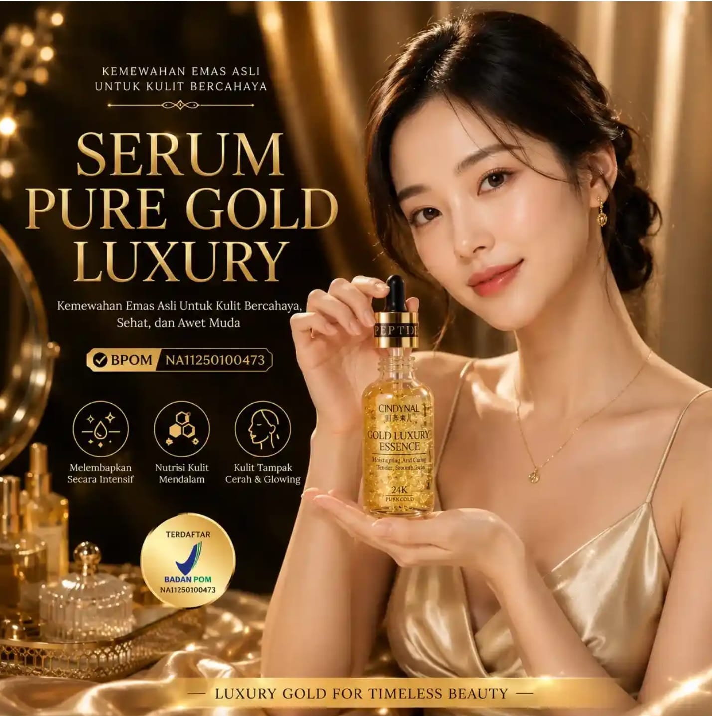 Serum Pure Gold Luxury Model